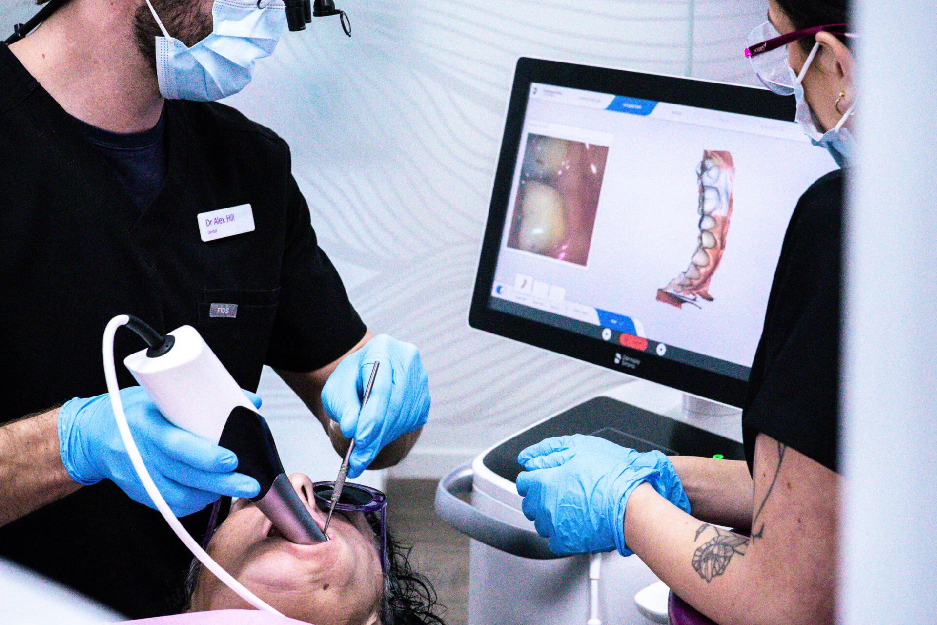 Intraoral Camera technology at Greenvale Dental House